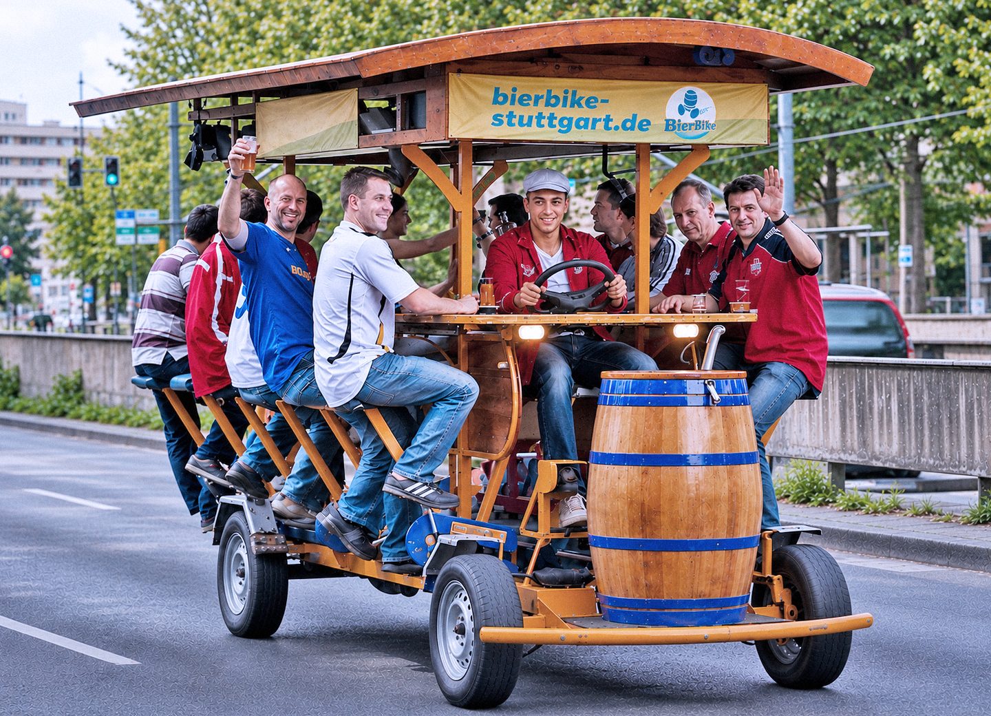 Bierbike Tour durch Stuttgart